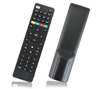 Télécommande Universelle Noire pour Téléviseur, Configuration Simple Tous Appareils Audio/Vidéo, Compatible Téléviseur DVD, Lecteur Multimédia De Streaming, Fonctionne avec Plupart Marques Smart TV