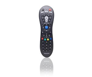 Télécommande universelle Philips SRP3013 3-en-1 TV STB BD ergonomique pavé numérique Noir
