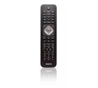 PHILIPS Télécommande Universelle SRP5016/10-6-in-1 - Touches d'apprentissage rétroéclairées - Noir