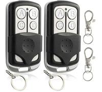 Telecommande Universelle Portail 2 Pièces Telecommande Porte de Garage Telecommande Copieuse Bip Portail Universelle Duplicateur de