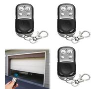 Telecommande Universelle Portail, 3 Pièces Telecommande Universelle Porte Garage Compatible 433.92 MHz Rolling Code à 4 Boutons Touches Copieuse Pour Porte de Garage et Voiture