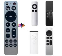 Télécommande universelle pour Apple TV 4K/génération 1 2 3 4/Apple TV HD A2843 A2737 A2169 A1842 A1625 A1427 A1469 A1378 A1218, sans commande vocale
