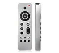 Télécommande universelle pour Apple TV, remplacement pour télécommande Siri 1ère, 2ème et 3ème génération et 4K, compatible avec A2843 A2169 A1842 A1862 A1427, avec rétroéclairage bleu (sans voix/Siri