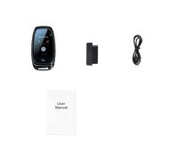 Télécommande universelle pour clés de voiture, écran LCD, entrée sans clé, CF920C-Noir
