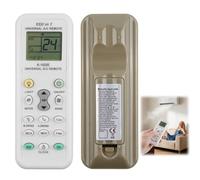 Télécommande Universelle pour Climatiseur Compatible avec LG Daikin Midea Samsung Toshiba Gree Panasonic Haier Sharp et Plus de 1000 Marques, Remplacement Telecommande Clim avec Écran LCD
