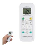 Télécommande universelle pour climatiseur K-1028E, télécommande numérique LCD 1000 en 1, compatible avec LG, Samsung, Daikin, Gree, Toshiba, Haier, Midea