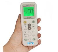 Télécommande universelle pour climatiseur rétroéclairé 1000 en 1 pour Mitsubishi Toshiba Hitachi Fujitsu Daewoo LG Sharp Samsung ELECTROLUX SANYO AUX GREE HAIER Huawei