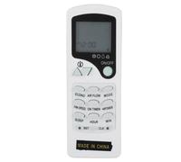 Télécommande universelle pour climatiseurs, design ergonomique avec écran LCD rétroéclairé par LED et technologie de recherche de code