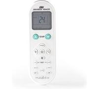 Nedis Télécommande universelle climatiseur – Compatible 1 000+ modèles, écran LCD, minuteur
