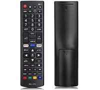 Télécommande Universelle pour LG Smart TV RM-L1379, réglage à Distance pour Netflix, Amazon, Boutons ne nécessite Pas de Configuration pour la télécommande