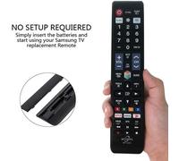 télécommande Universelle pour Samsung Smart TV BN59-01175N AA59-00581A Compatible avec Tous Les télé