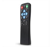 Télécommande universelle pour seniors et personnes âgées - Gros bouton, contrôle de 2 appareils, fonctions d'apprentissage, TV, DVD, streaming