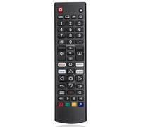 Télécommande universelle pour téléviseur LG (tous les modèles) avec Netflix, Video, Dis+, bouton canaux L G, compatible avec tous les téléviseurs LG LED LCD OLED Webos 4K 8K HDR HDTV UHD Smart TV