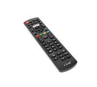 LinQ Télécommande universelle pour téléviseur Panasonic – Portée 8 m – Noir
