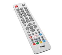 LinQ Télécommande universelle pour téléviseur Sharp – Touches complètes, portée 8m, Blanc