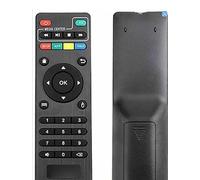 Télécommande Universelle pour TV Box Android Compatible avec Box Mini, Box Max, et Box Pro Plastique Résistant, Fonctions Clés Power Volume Navigation