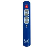 Télécommande universelle programmable SeKi Slim pour seniors, bleue