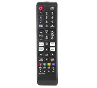 Télécommande universelle Samsung avec boutons de raccourci pour Smart TV LCD QLED LED HDTV 3D 4K Compatible uniquement avec les téléviseurs Samsung d'origine Aucune programmation requise