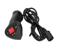 Télécommande universelle sans fil pour treuil électrique avec câble de 2,8 m (9,2 pieds), compatible avec les modèles hors tension.