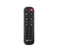 Telecommande universelle simplifiee TV10 - 19 touches programmables