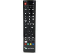 Télécommande universelle - THOMSON V1000M - Télécommande de remplacement pour TV - Noir