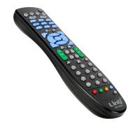 LinQ Télécommande universelle TV Satellite DVD CBL Audio VCR Portée 10 m Noir