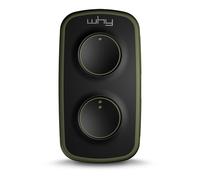 Télécommande universelle WHY EVO NOA MINI à 4 boutons - Programmable code fixe ou code tournant - Fréquences 433 ou 868 mhz - Pour portails et porte de garage (Vert Profond)