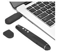 Telecommande USB Power Point Presentation Boutons Pointeur Laser Reunion (NOIR) Noir