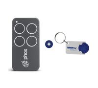 Télécommande V2 PHOX 4 Contrat 50 + 1 Porte-clés DOMOBIP
