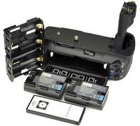 Télécommande Vertical Batterie Poignée Titulaire Pour Eos 5D Mark Ii 5D2 Dslr Caméra Comme Bg-E6 Avec 2-Pack Lp-E6[Gopro3972]