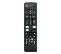 Télécommande VINABTY BN59-01315B Remplacé pour Samsung UHD 4K TV avec Netflix Prime Video Rakuten TV Button UE55RU7020K UE55RU7305K UE55RU7372U UE55RU7375U UE55RU7379U UE58RU7170S