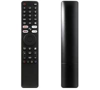 Télécommande Vocal pour X-iaomi Mi Stick, Bluetooth Télécommande de Rechange pour MI P1 Q1 55" 75" 43" et QLED 55" 32" Séries TV avec Touches de Raccourc et Commande Vocale(XMRM-ML 4K)