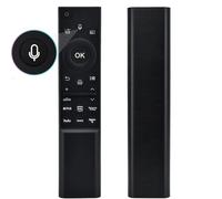 Télécommande Vocale Bluetooth Universelle pour Samsung TV, Télécommande de Remplacement pour Samsung Smart-TV LCD LED QLED OLED 4K UHD HDR Avoir Netflix Prime Vidéo Rakuten-TV Bouton de Choix Rapide