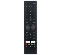 Télécommande Vocale Compatible avec Continental Edison TV CELED50SA120B6 | CELED50SAM20B6 CELED65S19B2 CELED75SA120B6 CELED75SA220B6 CELED50SAFM20B6 CELED58SA120B6 CELED55SA21B6
