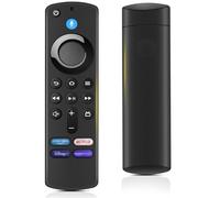 Télécommande Vocale Compatible pour AM/Z FIR-TV Stick (3ème Gén) et Smart TVs Cube - Pour 2ème et 3ème Génération, Lite, 4K, 4K Max, HD avec 4 Clés de Raccourci (BF030)