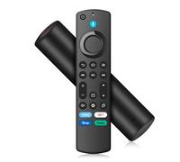 Télécommande vocale de rechange pour Fire Smart TV Stick (HD/Lite/2e/3e génération/4K/4K Max), pour Insignia/Toshiba/Pioneer/Omni QLED Series Fire Smart TV avec contrôleur vocal