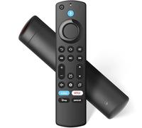 Télécommande vocale de rechange pour Smart TV Stick, TV Cube//Lite/HD/4K//4K Max, et pour tous les téléviseurs intelligents Insignia/Toshiba/Pioneer, pour téléviseurs AMZ Omni/QLED/2/4 Series