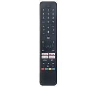 Télécommande vocale de rechange RC45160 pour télé Telfunken Panasonic JVC Toshiba D40F550X2CW LS480 30115444 32WA3B63DA 42LA2063DAX 43LA3B63DA 49UA3A63DB 49UA3A63DG CT- 8562 CT-8555 23794690 30108047