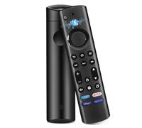 Télécommande vocale de Remplacement (4 Gen) Compatible avec AMZ Fir-e TV Stick 2nd et 3rd, Stick Lite, 4K et 4K Max, Fir-ES Cube 2nd et 3rd, avec Fonction Bluetooth et 4 Touches de