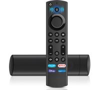 Télécommande vocale de Remplacement (4th GEN) Convient pour Smart TVs Stick (2. Gen & 3. Gen & Lite & 4K), Convient pour Smart TV Cube (1. Gen & 2. Gen)