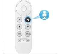Télécommande vocale de remplacement Compatible avec Google Chromecast 4K Snow Smart TV Streaming Stick télécommande G9N9N-G9N9N