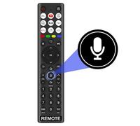 Télécommande vocale de Remplacement ERF2B38, Fit for Hisense A6Q UHD U7Q ULED TV 4K 100UXQTUK 116UXQTUK 75U8QTUK 100U7QTUK Pro 55U7QTUK Pro 85U8QTUK 85U7QTUK Pro 65U8QTUK 65U7QTUK Pro 75U7QTUK Pro