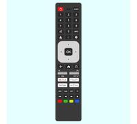 Télécommande vocale de Remplacement SHWRMC0147N SHW/RMC/0147N, fit for Sharp 4K Ultra HD LED Gccgle TV 43GL4760E 55GP6460E 70GP6260E 55GP6260E 70GP6760E 55GP6760E 55GP6265E 50GP6265E 43GP6265E