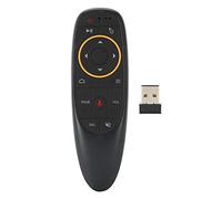 Télécommande vocale Flymouse sans fil,mini clavier sans fil multifonction 2.4G Air Mouse avec gyroscope à axe,pour télévision intelligente/pour Android TV Box(Gyroscope de sensation corporelle + voix)