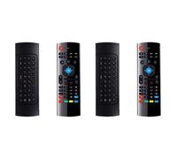 télécommande vocale intelligente Air Mouse, 2X, 2.4G, clavier sans fil pour TV Box Android Mecool H96 Max X96 Mini Mi Box