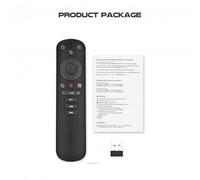 télécommande vocale intelligente Portable 2.4G, sans fil, souris aérienne, Gyroscope