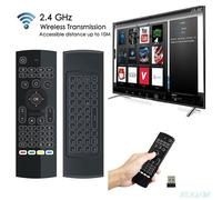télécommande vocale intelligente, rétroéclairée, sans fil RF 2.4G, pour Android TV Box