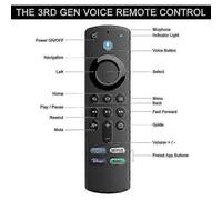 Télécommande vocale L5B83G pour Fire TV Stick Lite 4K 3e génération Alexa SZRH A-VH
