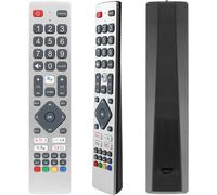 Télécommande Vocale Pour Sharp Uhd Tv Compatible Avec 40Bl2Ea 40Bl3Ea 40Bl4Ea 40Bl5Ea 50Bl2Ea 50Bl3Ea 50Bl4Ea 50Bl5Ea 55Bl2Ea Avec Netflix Pm Vidéo Youtube Et Google Play Buttons[X457]