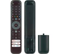 Télécommande Vocale Remplacée Convient pour TCL 4K Ultra HD,HDR Smart TV 55T7B 43T7B 50T7B 65T7B 75T7B 85T7B 55V6B 50QM8B 55QM8B 65QM8B 75QM8B 85QM8B 98QM8B 50V6B 65V6B 75V6B 85V6B 65C645 55C749